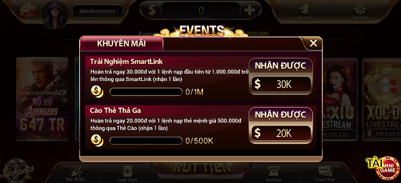Xem mục “Sự kiện” tại Sunwin hàng ngày để không bỏ lỡ bất kỳ mã code nào